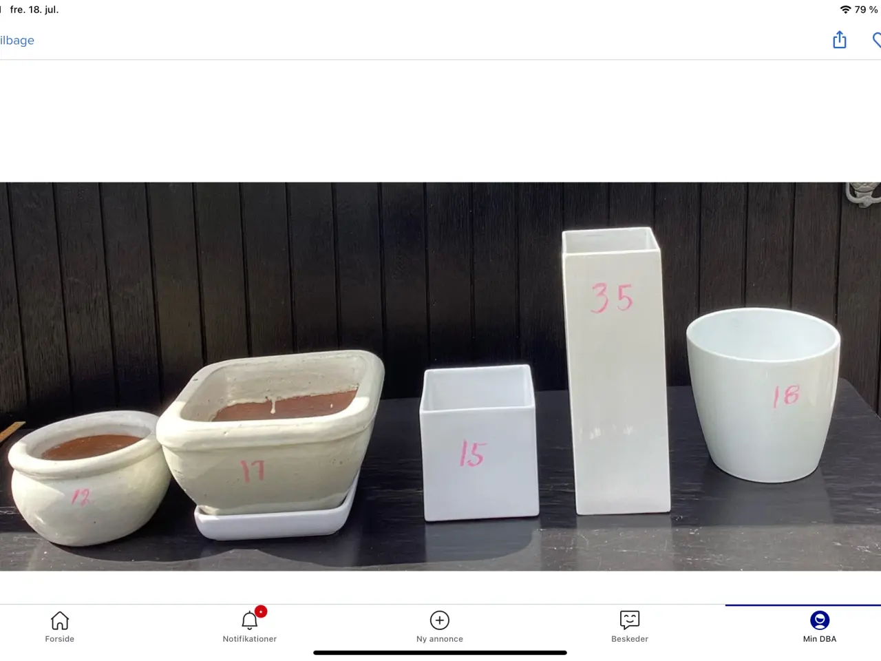 Billede 1 - Urtepotter og underskåle 