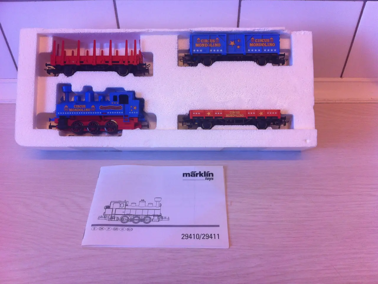 Billede 3 - Märklin 29411 Digitalt Cirkus Mondolino togsæt nyt