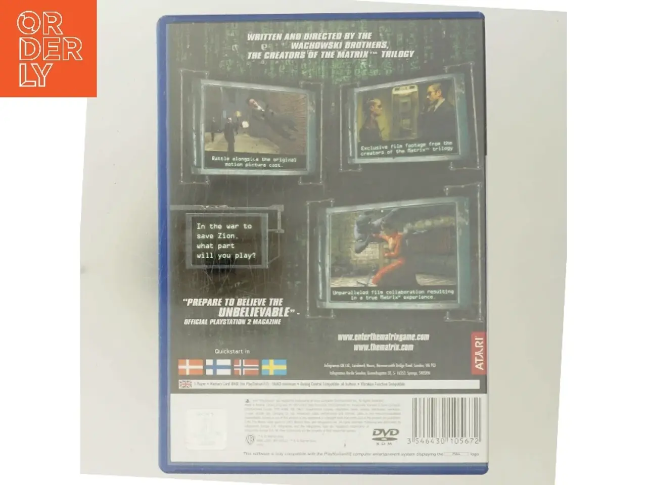 Billede 3 - Enter The Matrix med Original motion picture cast (DVD)