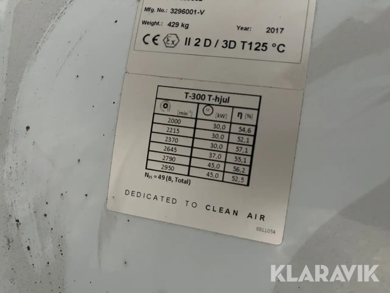 Billede 8 - Blæser/Suger Kongskilde BTK300 1 styk i isoleret kasse