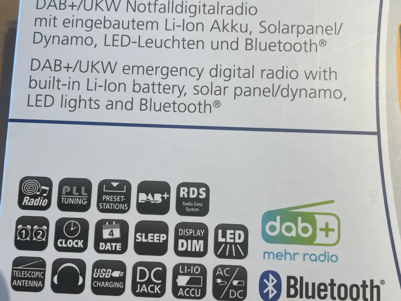 Billede 1 - Hel ny nød radio sælges.