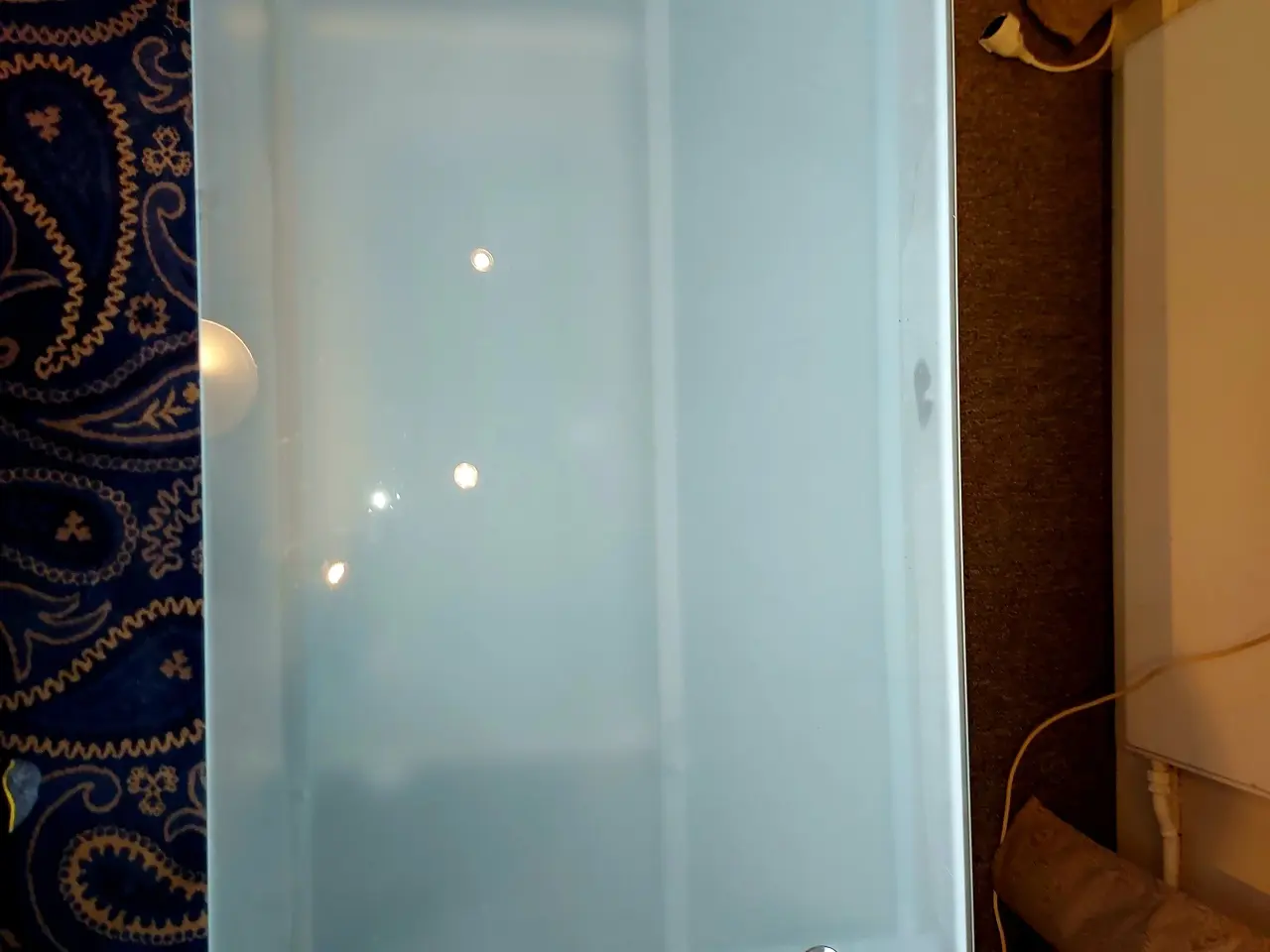 Billede 6 - 7Mm glass Skrevbord /computerbord