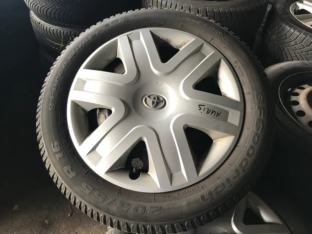 Billede 2 - Vinterhjul, Toyota Auris