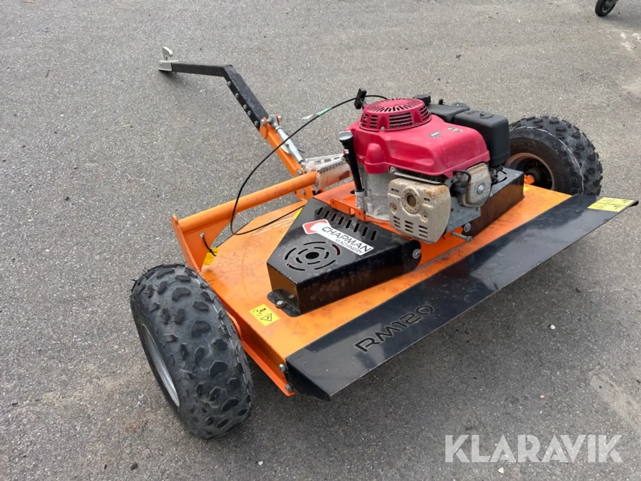 Billede 4 - Brakpudser / rotorklipper Chapman RM120 til kugletræk