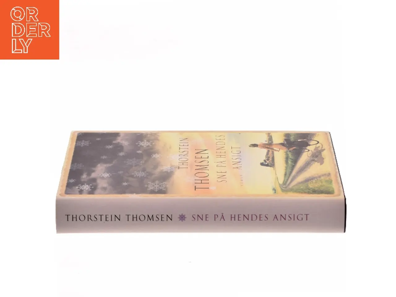 Billede 2 - Sne på hendes ansigt af Thorstein Thomsen (f. 1950) (Bog)