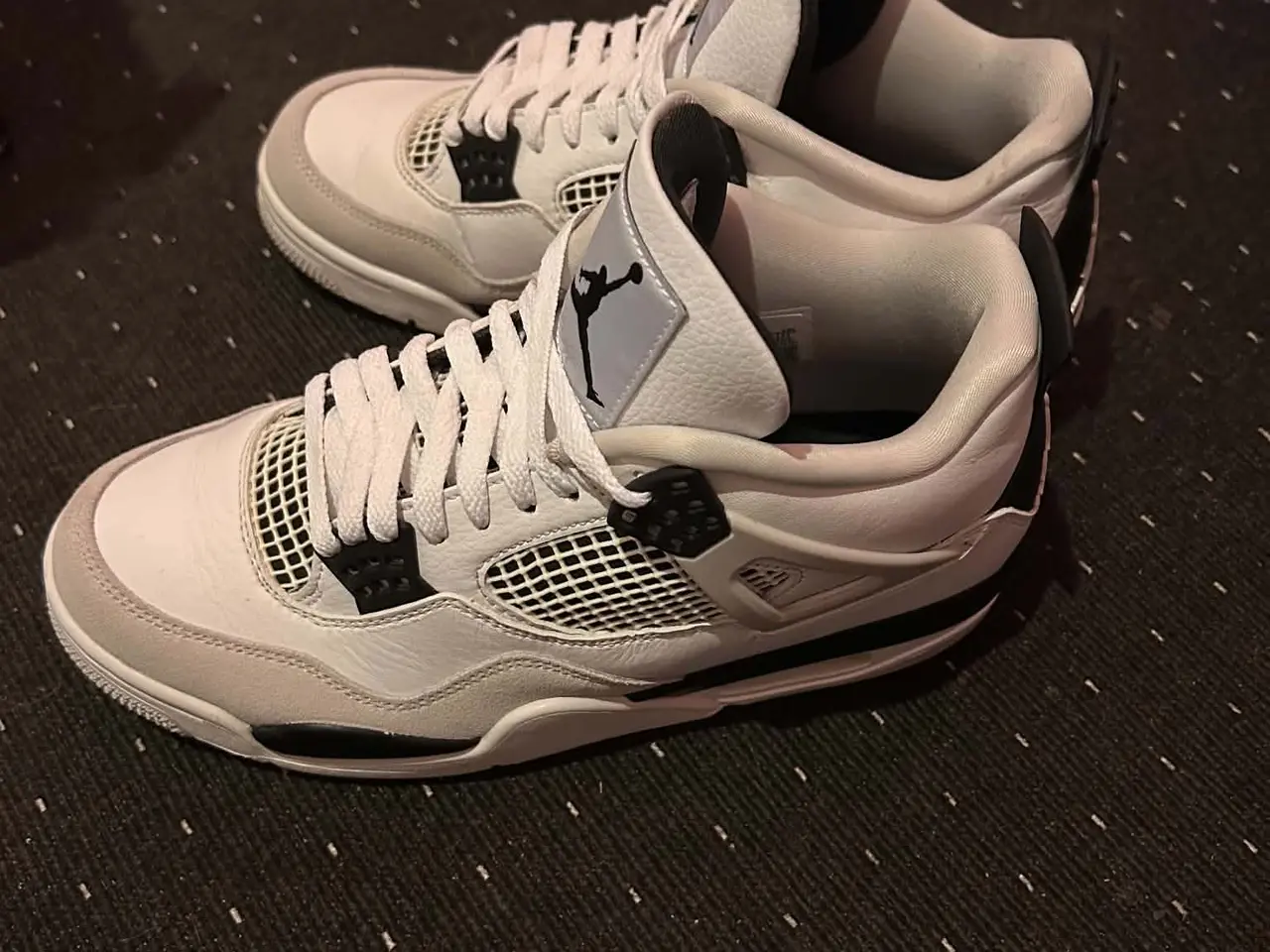 Billede 1 - Jordan 4 Millitary Black STR 42