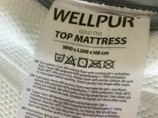 WELPUR topmadras GOLD - super pris - 400 kr.
