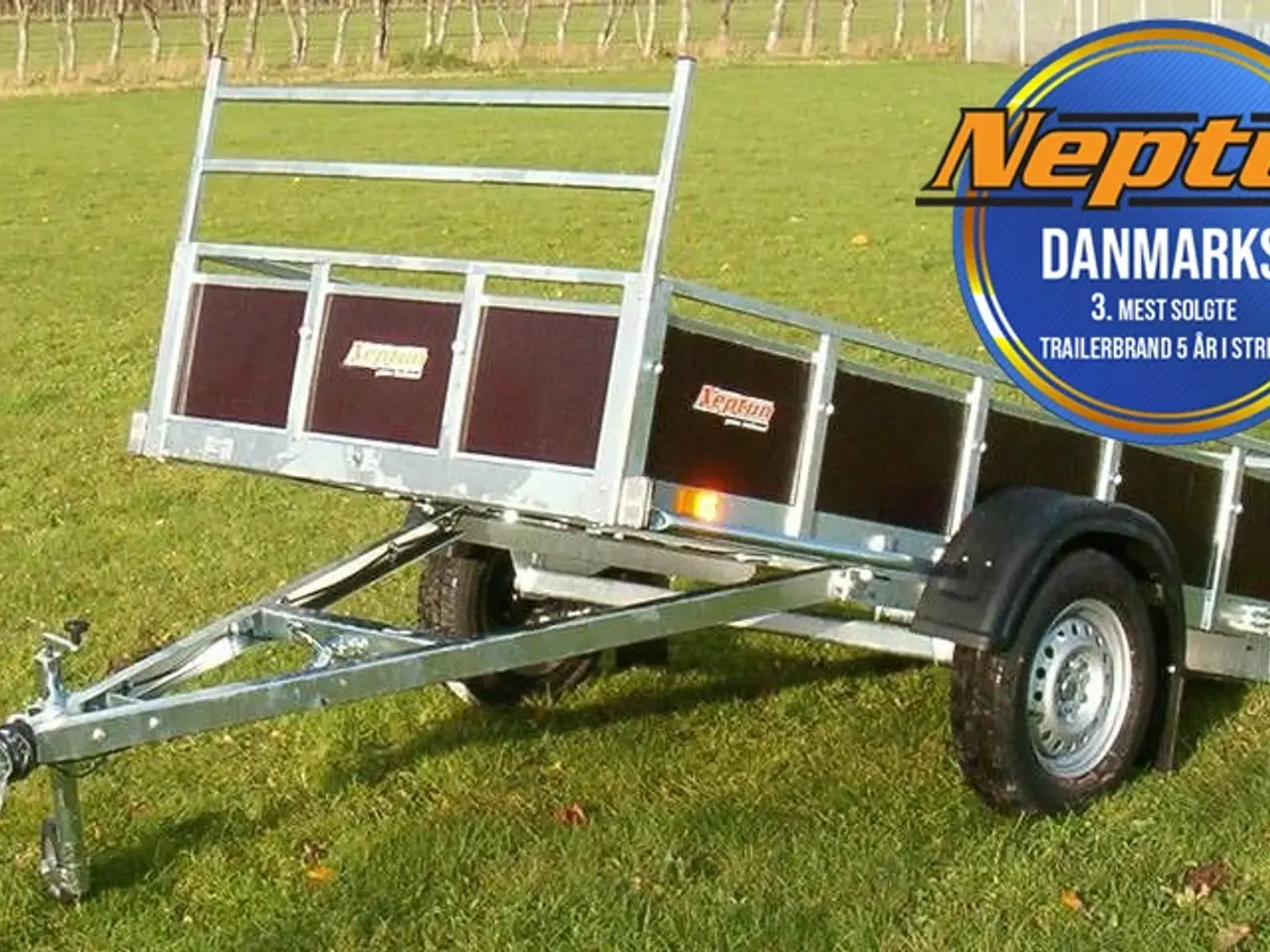 Billede 1 - Neptun trailer Trailwood 253-1 GN115