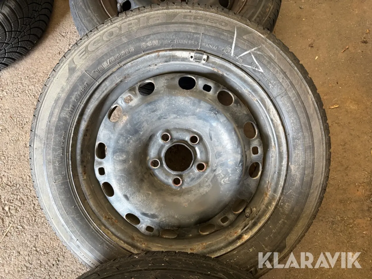 Billede 5 - Dæk på fælge Bridgestone Ecopia