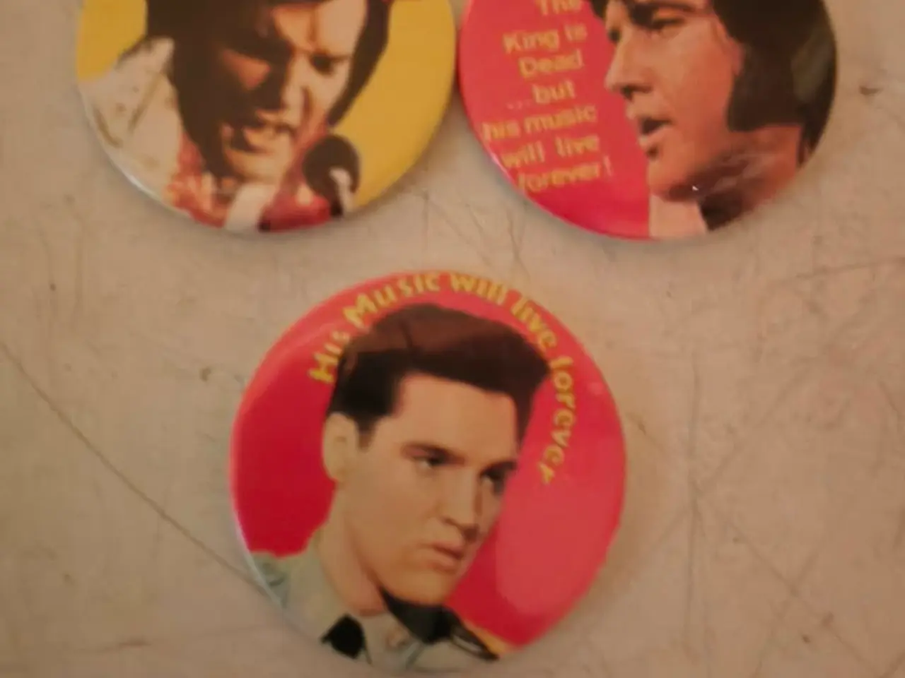Billede 5 - 7 fede elvis badges vildt fede og retro