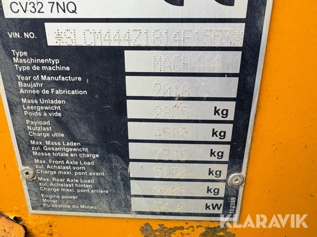 Billede 6 - Dumper 4.5 tonne Thwaites Mach444