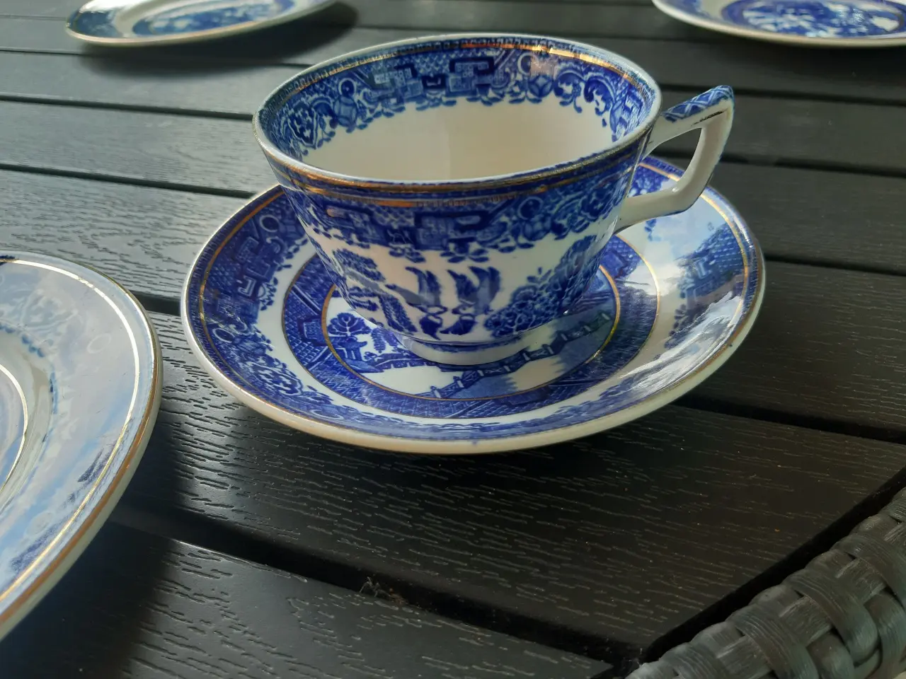 Billede 4 - Kaffestel Old Willow.
