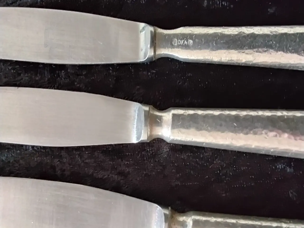 Billede 3 - Sølvbestik, knive, 7 stk.