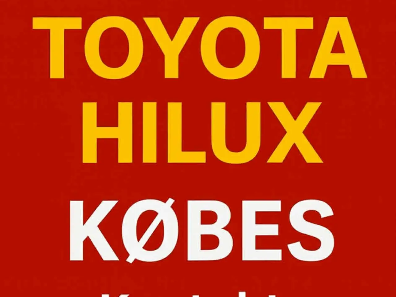 Billede 1 - Toyota Hilux købes