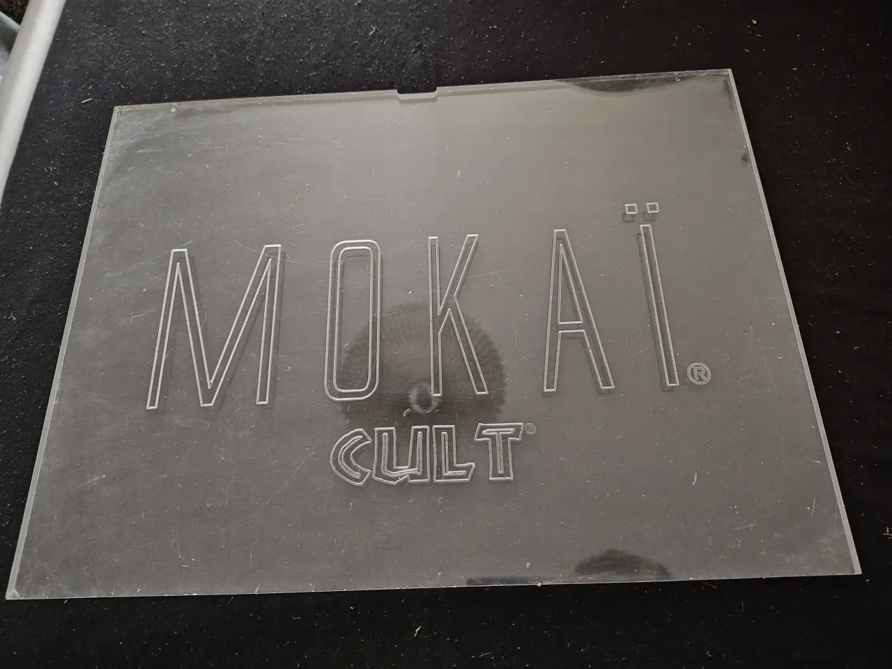 Billede 1 - Cult Mokai Plastik Skilt ca.40x30cm