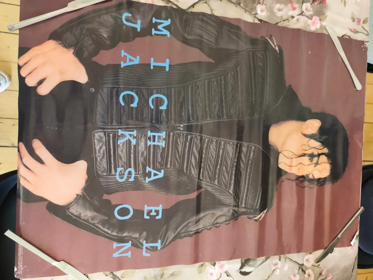 Billede 1 - Brugt Michael Jackson plakat