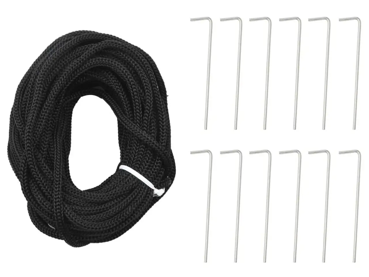 Billede 9 - LED-juletræ til flagstang - 1534 LED, 500 cm, varm hvid