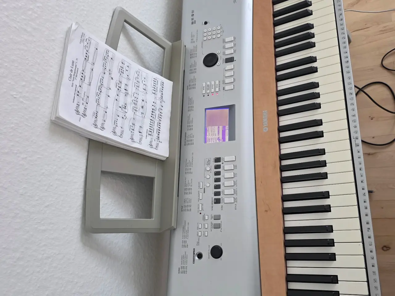 Billede 4 - Piano Electronic PortableGrand DGX-620 Yamaha