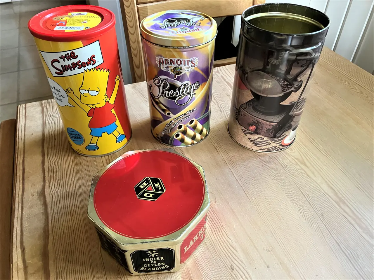 Billede 1 - 12 flotte metaldåser