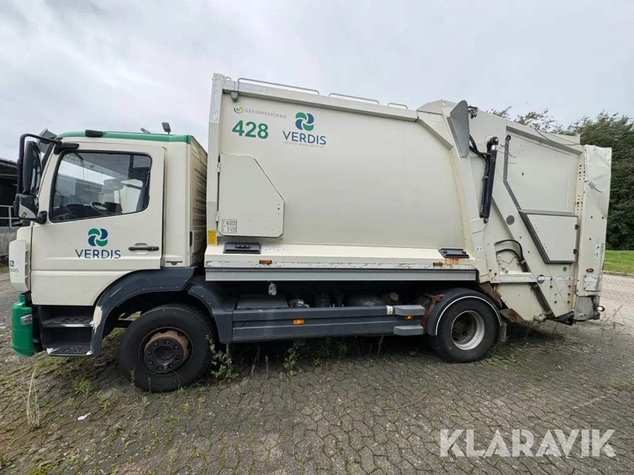 Billede 2 - Renovationsbil Mercedes-Benz Atego 1527 (L4x2)