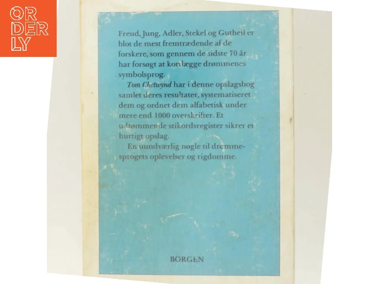 Billede 3 - Drømmens symbolik af Tom Chetwynd (Bog)