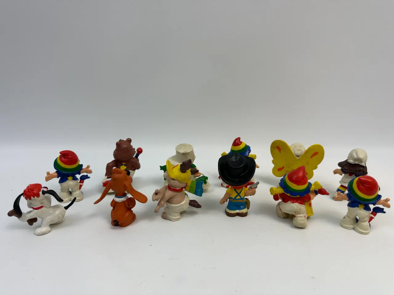 Billede 8 - 12 stk. retro figurer Rainbow Kids (1980/81)