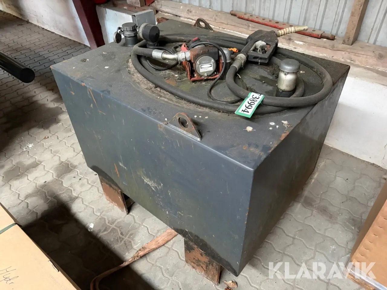 Billede 1 - Dieseltank / ladtank Thyholm Olieservice 450 liter