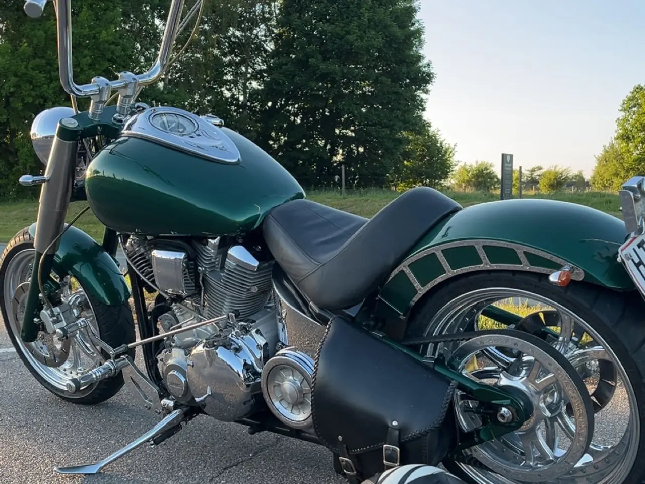 Billede 10 - Yamaha XV 1600 Wildstar – Unik Custom Cruiser