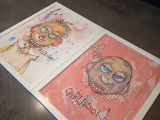 Unika carlsson akvareller