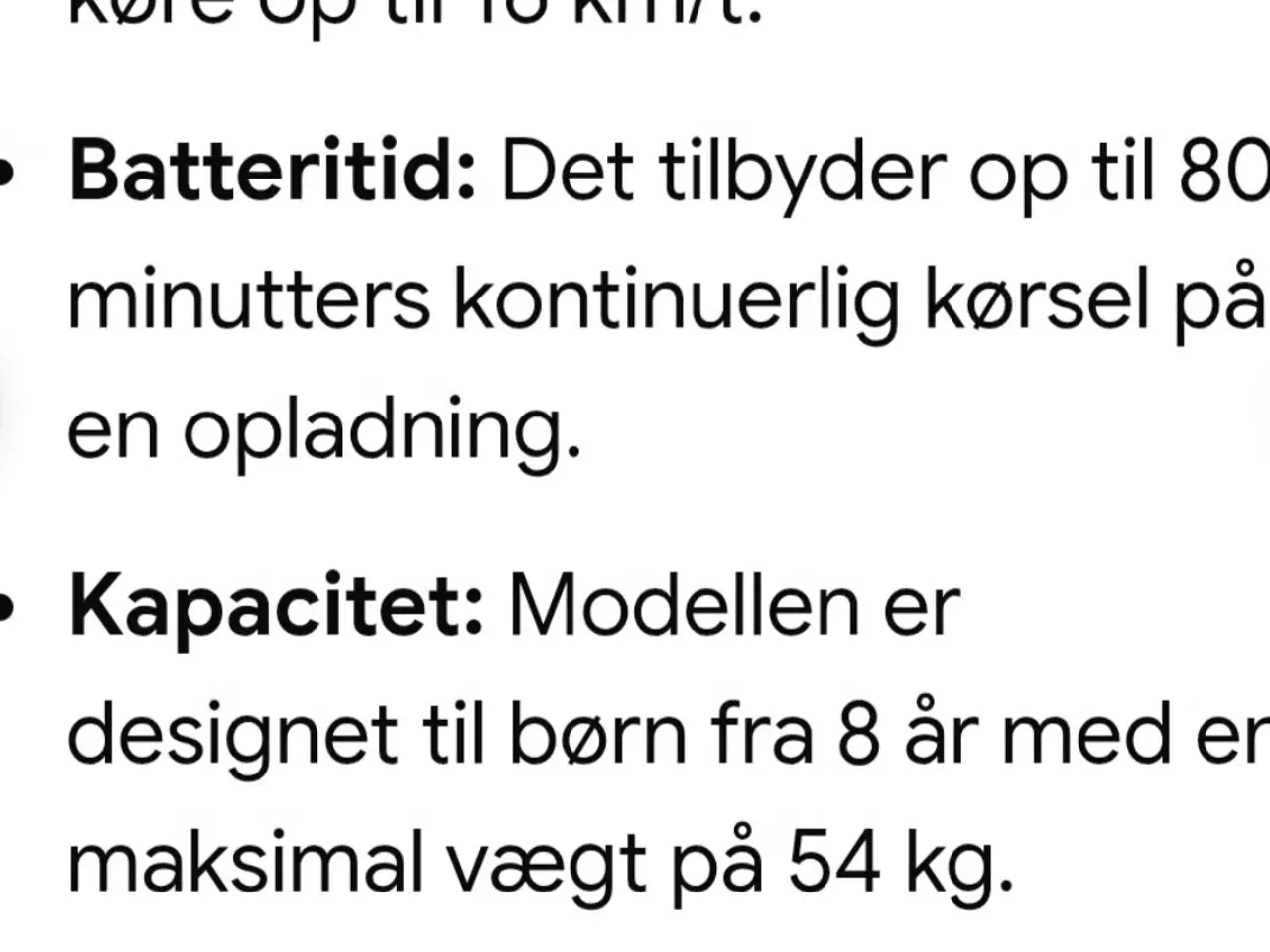 Billede 3 - Børne el løbehjul brugt et par gange:)