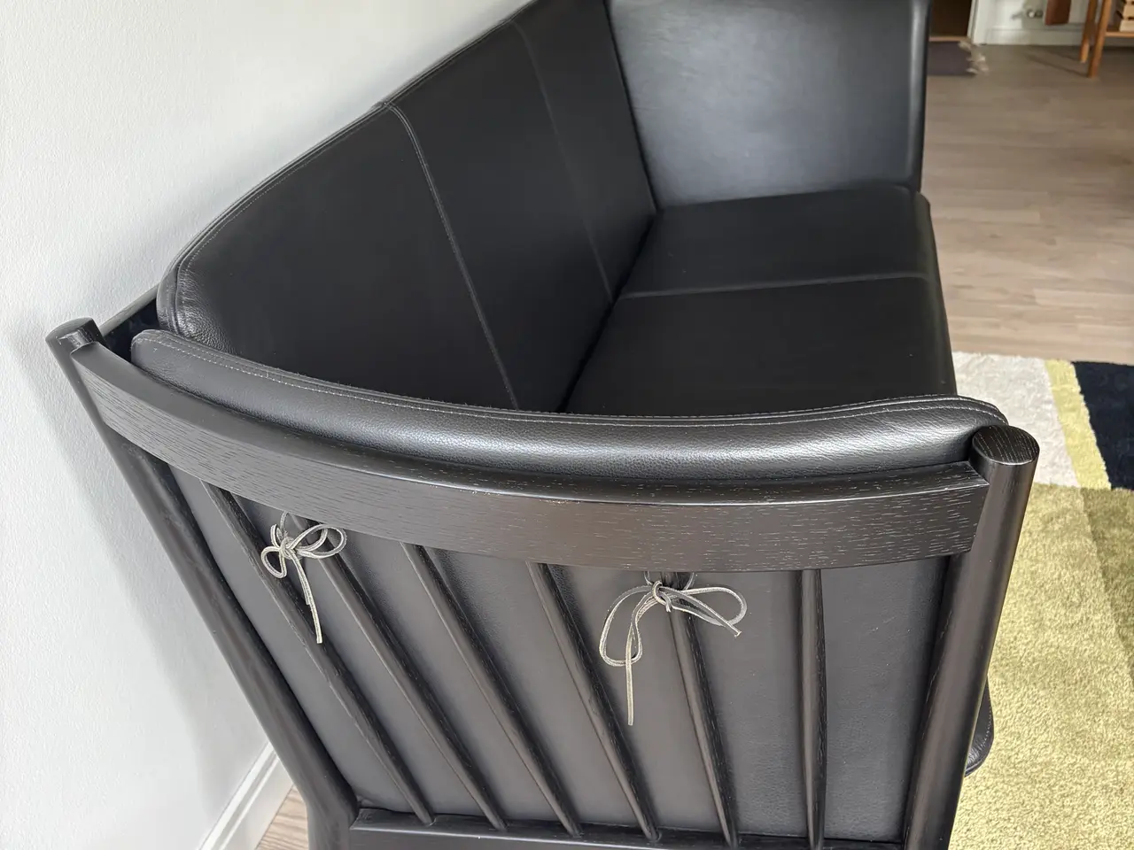 Billede 3 - J149 Erik Jørgensen sofa FDB, mål i teksten.