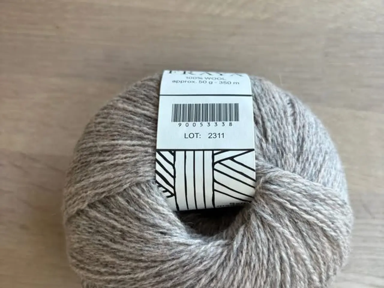 Billede 4 - Fraya Mindful garn 100% uld beige