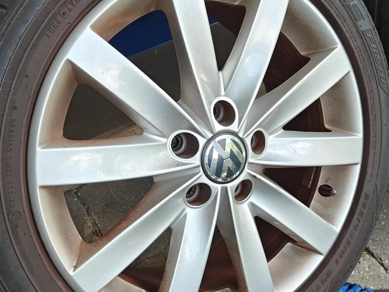 Billede 10 - VW Porto alufælge til Golf 6 med sommerdæk - 4stk.