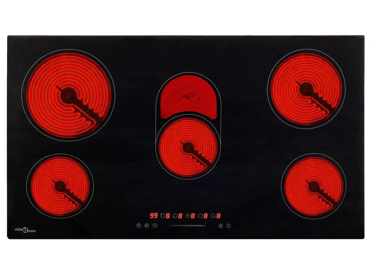 Billede 2 - Keramisk kogeplade med 5 zoner - Touch Control 8.500 W, 77 cm