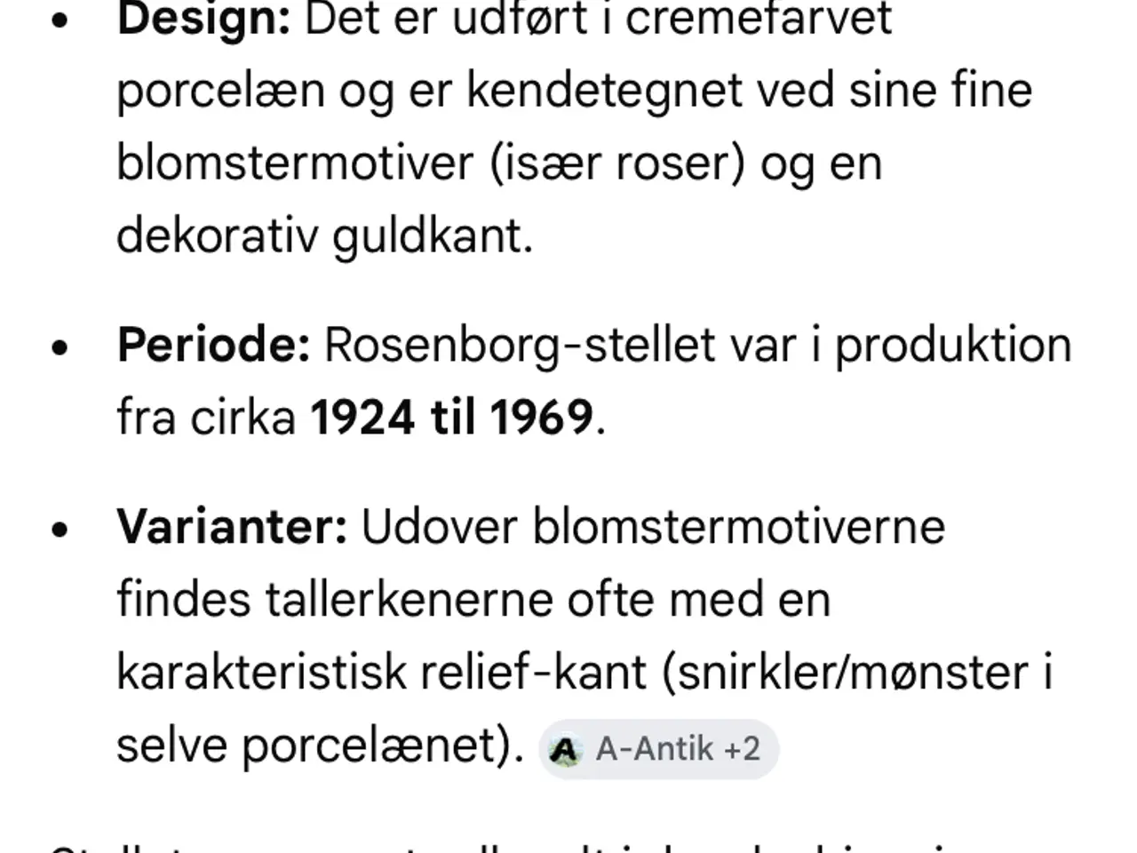 Billede 2 - Rosenborg stellet