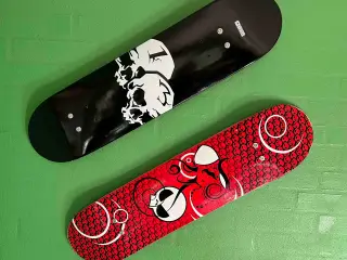 Skateboards (+ skaterhjelm)