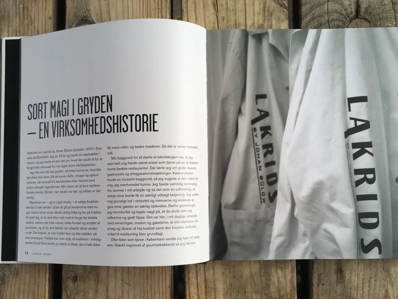 Billede 5 - Lakrids i maden, Johan Bülow, emne: mad og vin