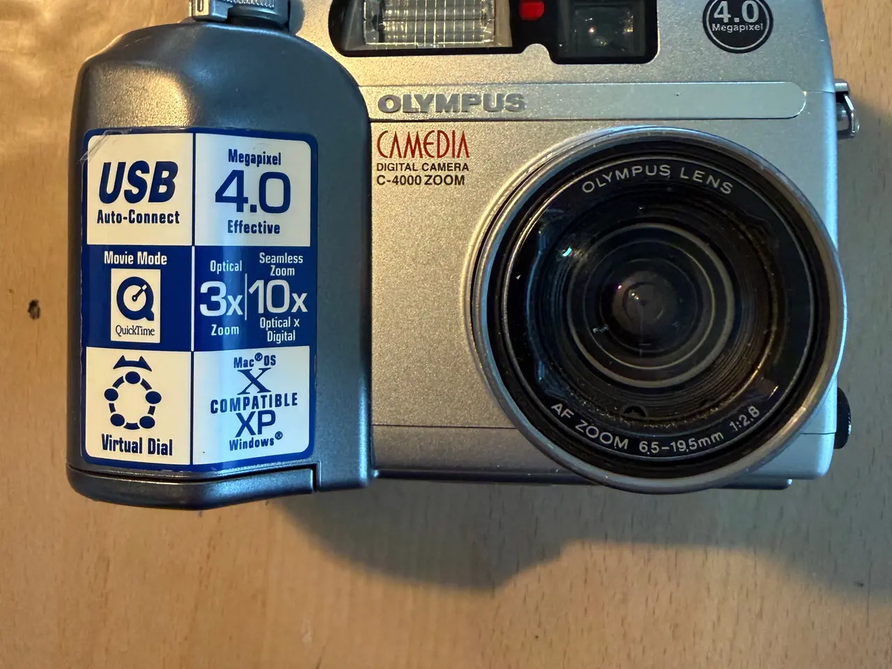 Billede 1 - Olympus C-4000 zoom, Tilstand ukendt