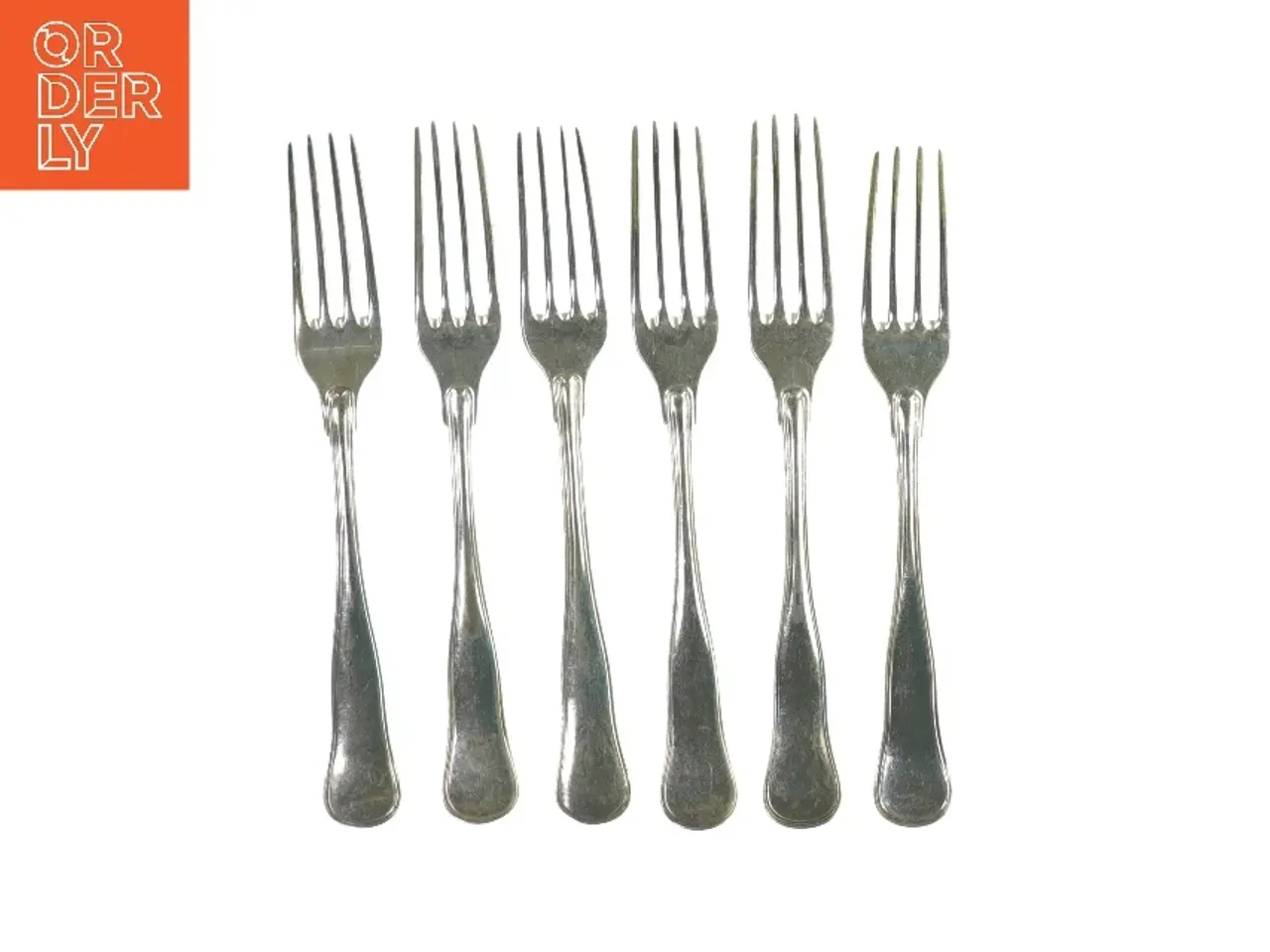 Billede 1 - Gafler (6 stk.) fra Ukendt (str. L:19cm)