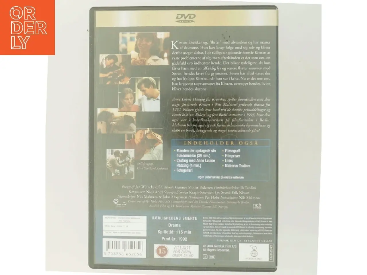 Billede 3 - Kãrlighedens Smerte med Anne Louise Hassing (DVD)