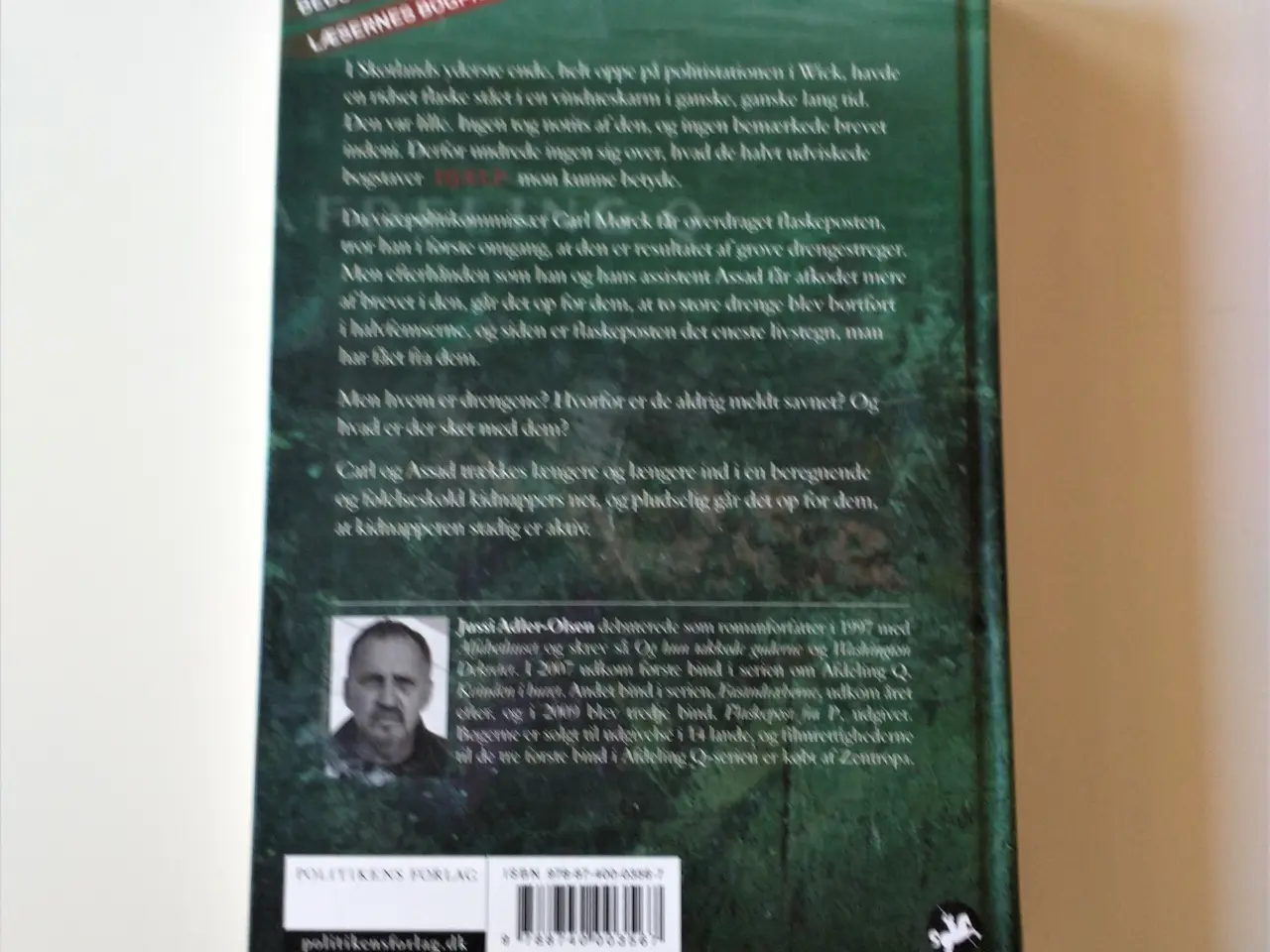 Billede 2 - Flaskepost fra P. Af Jussi Adler-Olsen