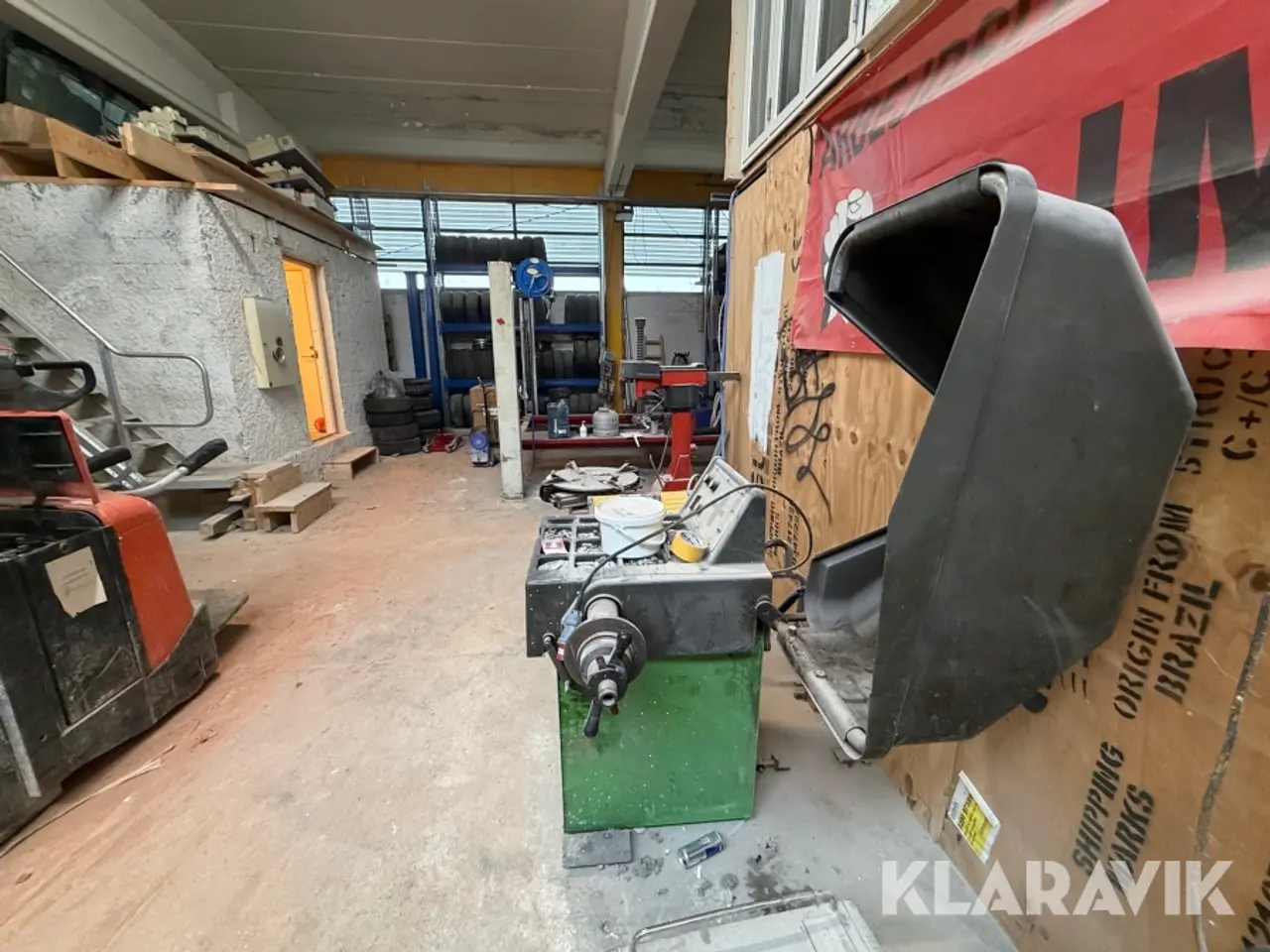 Billede 4 - Afbalanceringapparat og dækmaskine