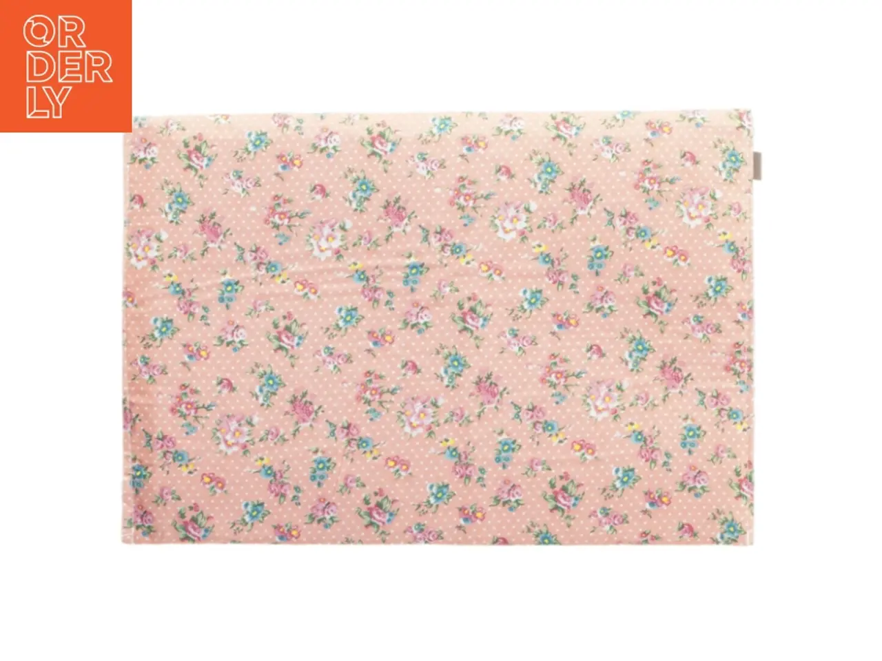 Billede 2 - Blomstret konvolut-taske (str. 33,5x23 cm)