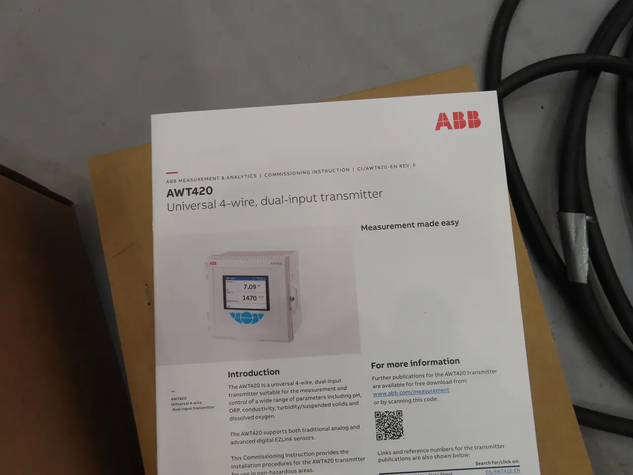 Billede 3 - Dual-input transmitter ABB AWT420