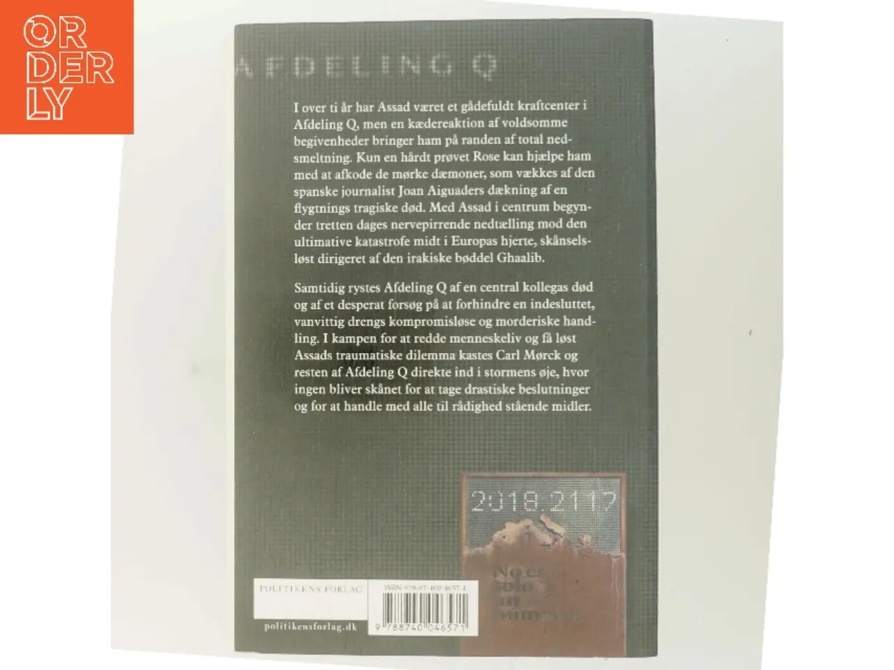 Billede 3 - Offer 2117 : krimithriller af Jussi Adler-Olsen (Bog)