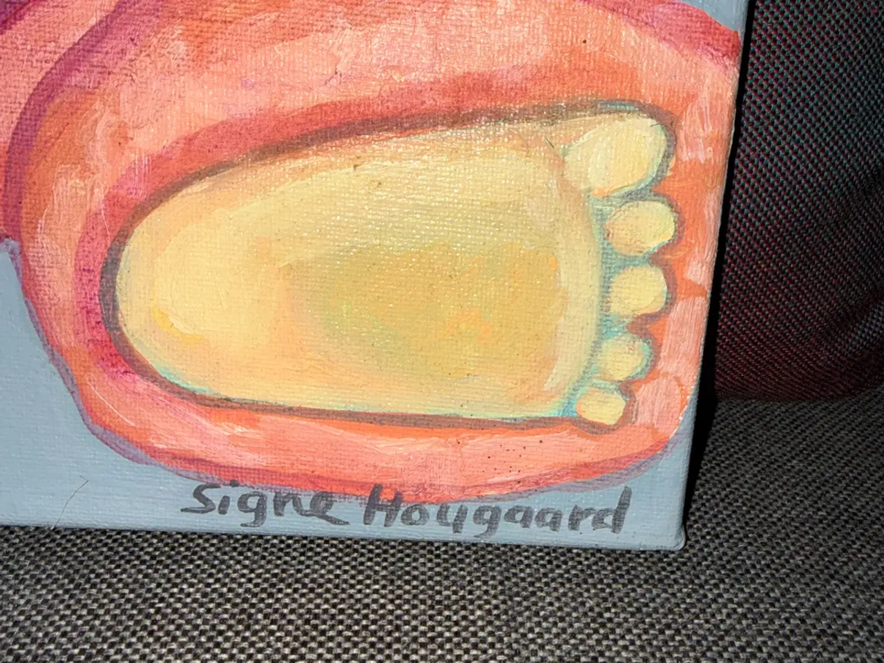 Billede 2 - Signe Hougaard maleri 40x50