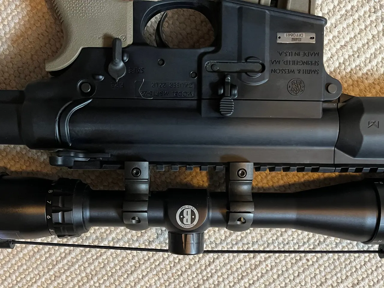 Billede 4 - Smith And Wesson salonriffel Cal. 22 halvautomat. 