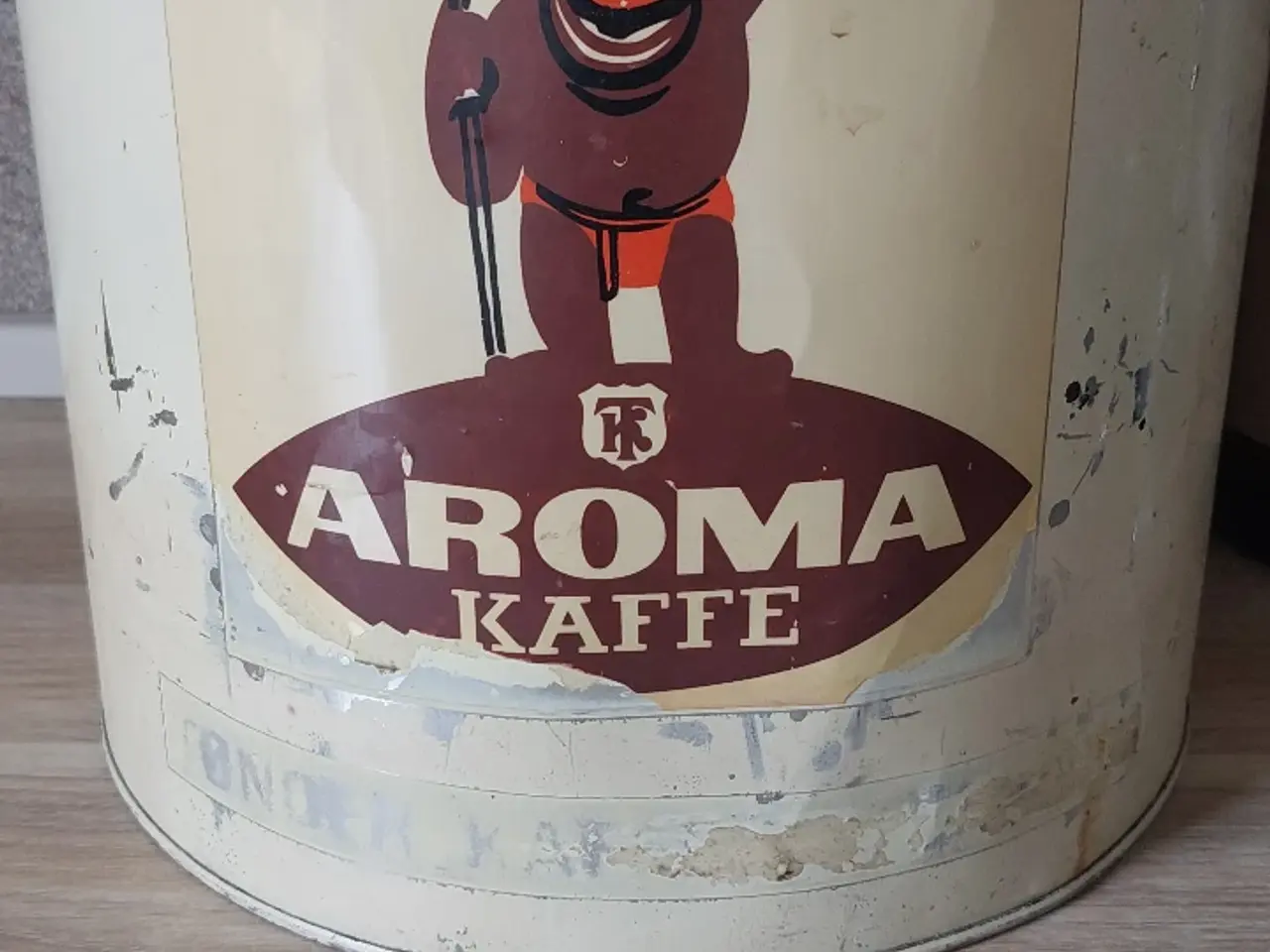 Billede 8 - Stor Antik Butikskaffedåse!!