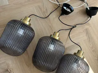 3 lamper / pendel