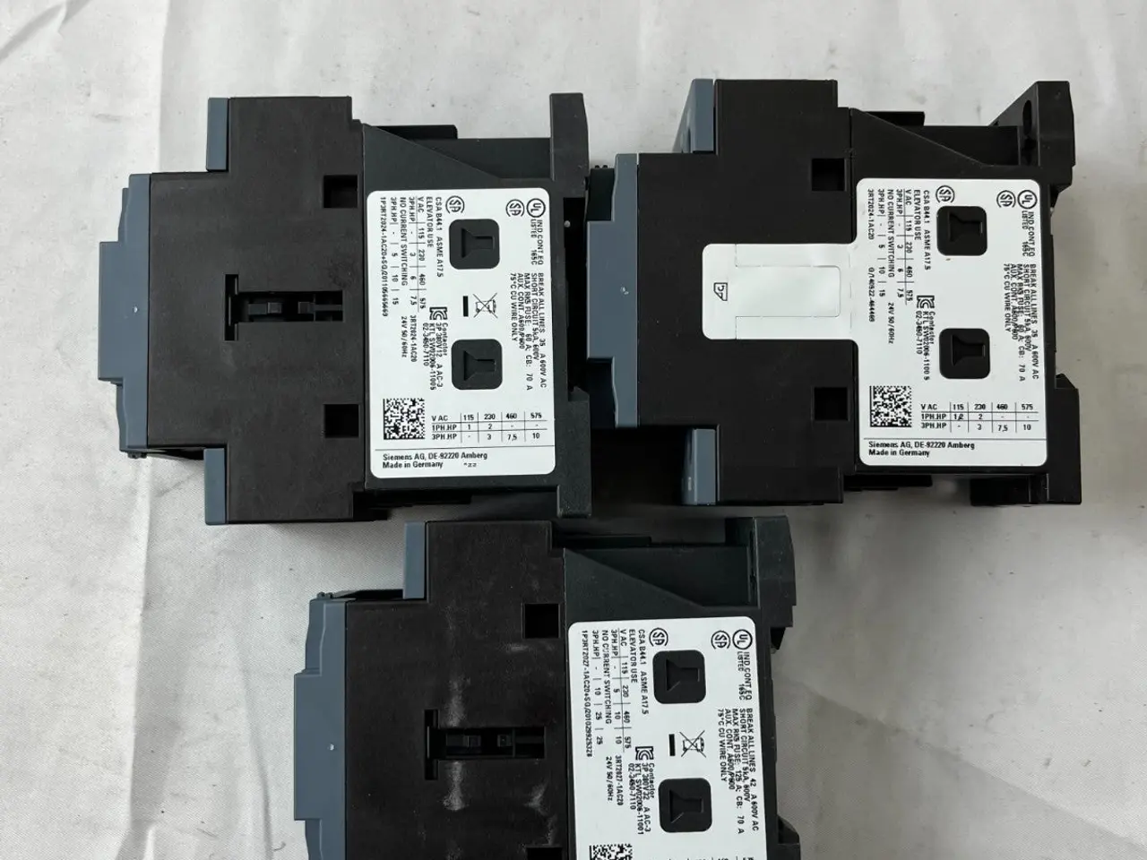 Billede 5 - Siemens 3RT2024-1AC20 kontaktor 24V Coil 3P SIRIUS